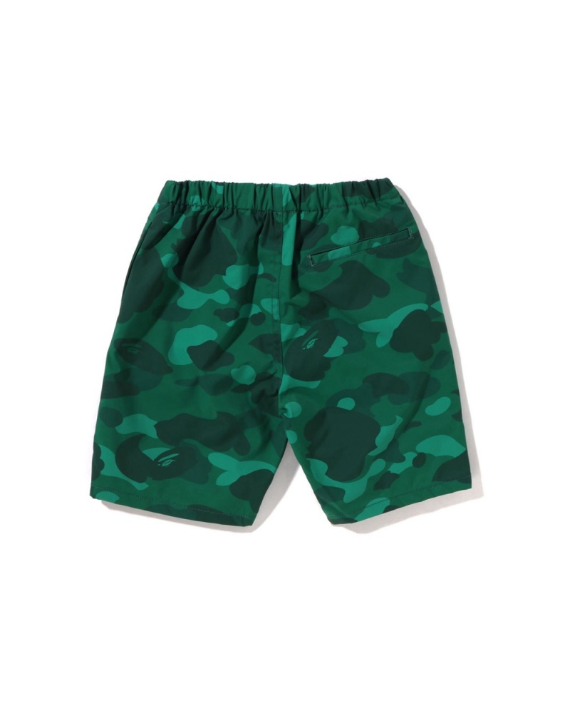 Pantalons Bape Mesh Pocket Shorts Turquoise Enfant | AEL-03586045